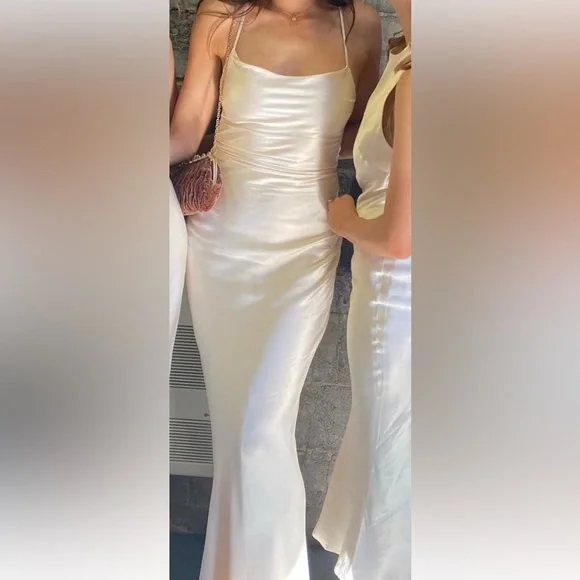 Shona Joy La Lune Lace back dress - Picture 5 of 7